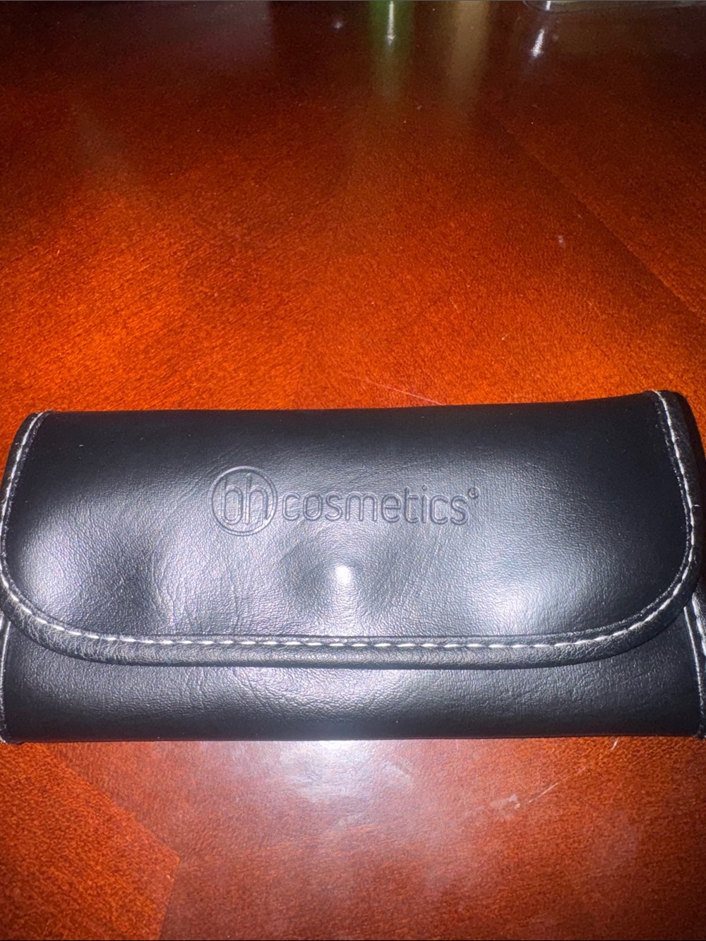 BH Cosmetics Black Faux Leather Brush Case